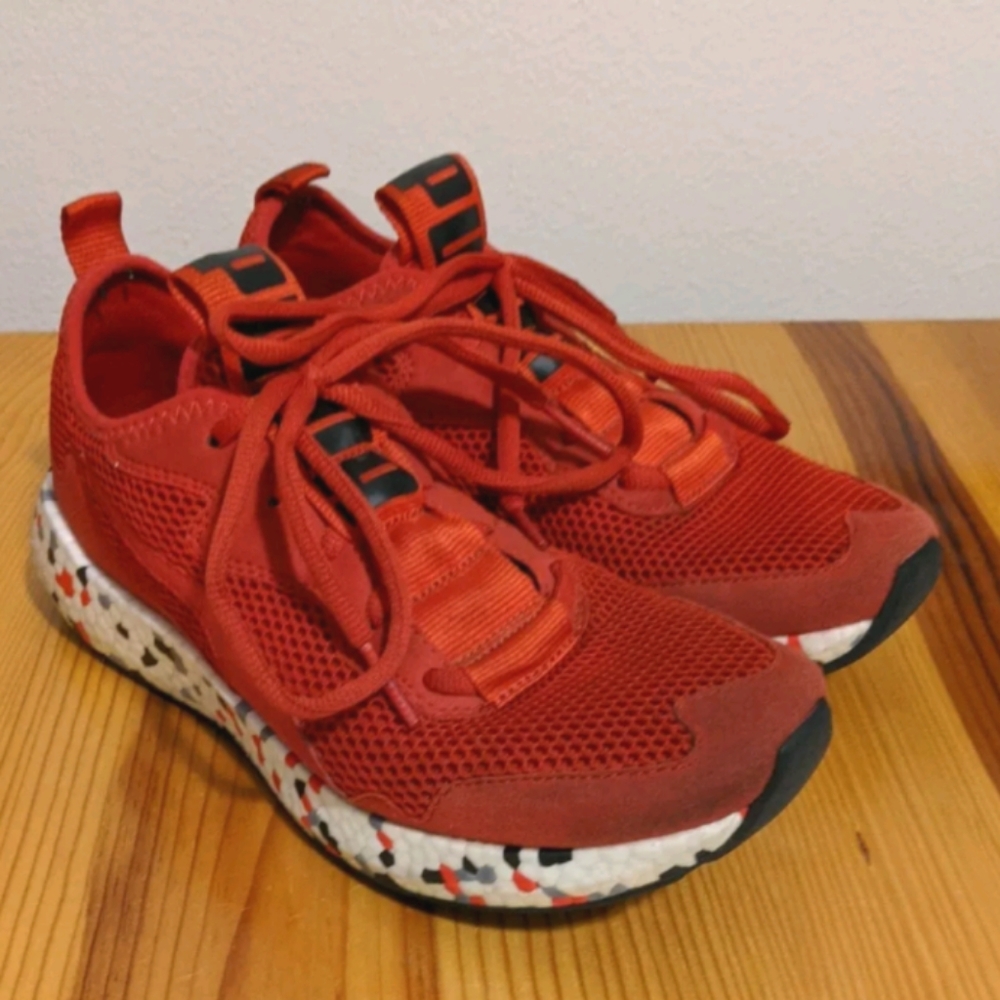 PUMA NRGY NEKO SKIM Men High Risk Red Lifestyle Sneaker 8.5 Used